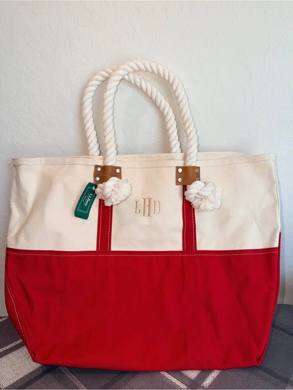 2020 Limited Edition L.L. Bean Signature Boat & Tote (large) NEW